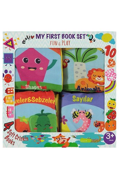 Molie 4-Piece Activity Books - MOL-119