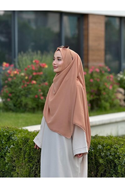 Ahivera Somon Rengi Multişifon Büyük Boy Şal-Eşarp 150x150