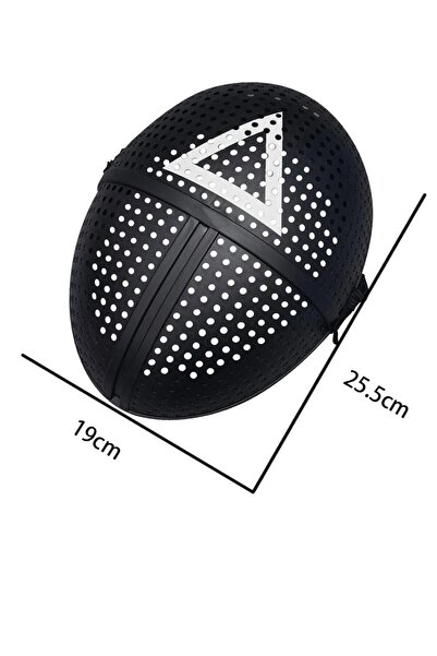 Microcase Squid Game Kalamar Oyunu Yüz Maskeleri Kare Üçgen Daire Yönetici Set - Al2725