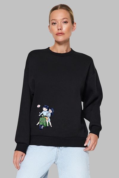 MAD COLLECTİON Hanorac cu mâneci lungi, unisex, cu croială obișnuită
