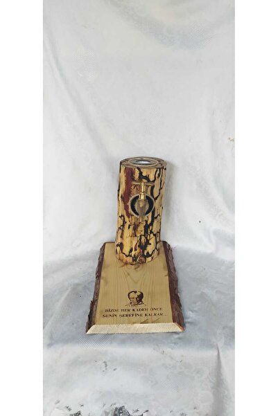 Kırmızı Saçlı Kız Ağaç Tasarım Ürünleri KÜTÜK RAKI ÇEŞMESİ