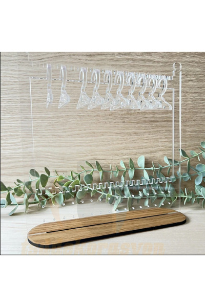 tsddekorasyon Pleksi Kolye Küpe Organizeri Takı Kolye  Teşir Standı  Organizer