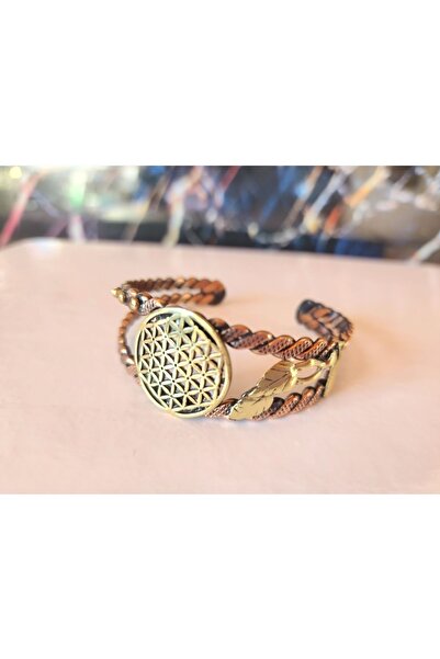Anatolia سوار نحاسي وبرونزي برمز زهرة الحياة