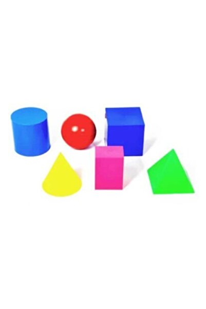 Ticon Geometrik Cisimler Büyük Boy - Her Biri 10 Cm