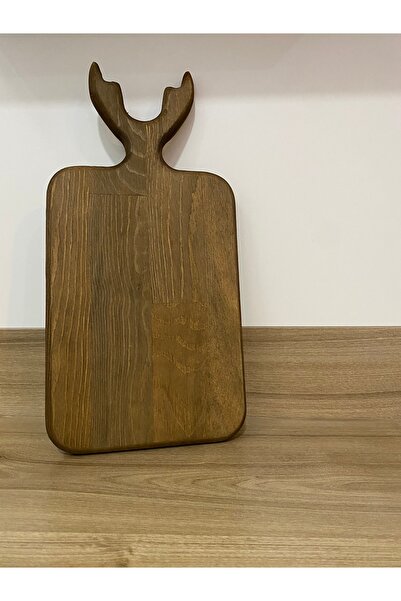 Smyak Luxury Decorative Board - Deer Pine Wood Cutting, 38X17 Presentation Ho...