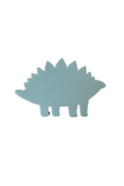 Pomerol Mâner pentru dulap Blue Dino 5 - Mâner de mobilier modern, drăguț și durabil pentru camera copiilor, bucătărie și baie