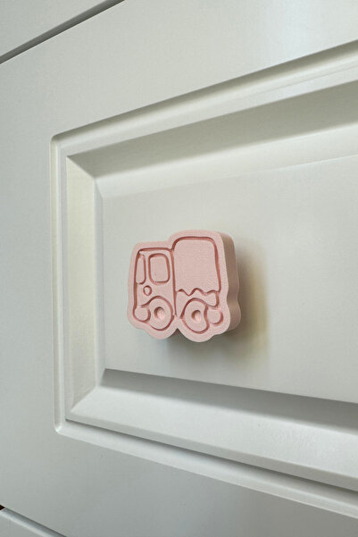 Pomerol Mâner pentru dulap Pink Truck - Mâner pentru mobilier elegant și dura...
