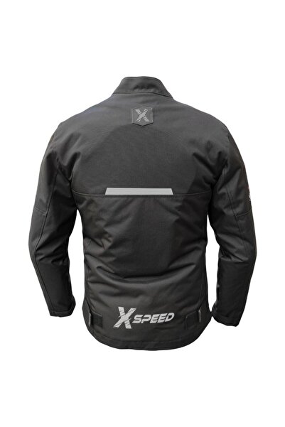 Xspeed Wise Protected Motorcycle Coat 50thYear Special Black