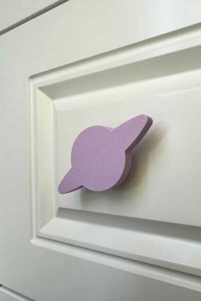 Pomerol Mâner pentru dulap Purple Planet - Mâner de mobilier elegant și durabil pentru camera copiilor, bucătărie și baie