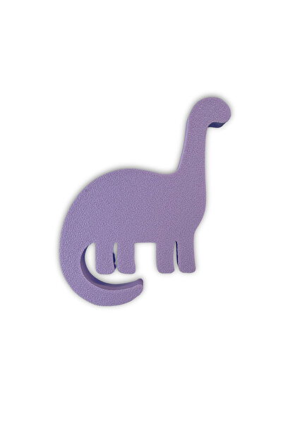 Pomerol Purple Dino 4 Cabinet Handle -Modern, Cute and Durable Furniture Handle for Children's Room, Kitchen and Bathroom