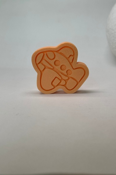 Pomerol Πορτοκαλί λαβή ντουλαπιού αεροπλάνου - Μοντέρνα και ανθεκτική λαβή επίπλων για ντουλάπια παιδιών, κουζίνας και μπάνιου