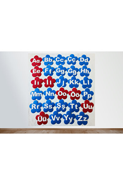 elifletasarim Absp03 Alfabe Seti Panosu (KEÇEDEN EĞİTİM MATERYALLERİ)