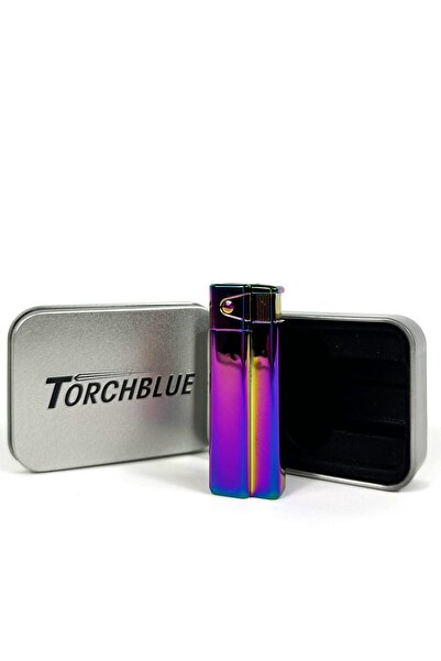 CİYU Torchblue metal kutulu ıcy çakmak  kutulu
