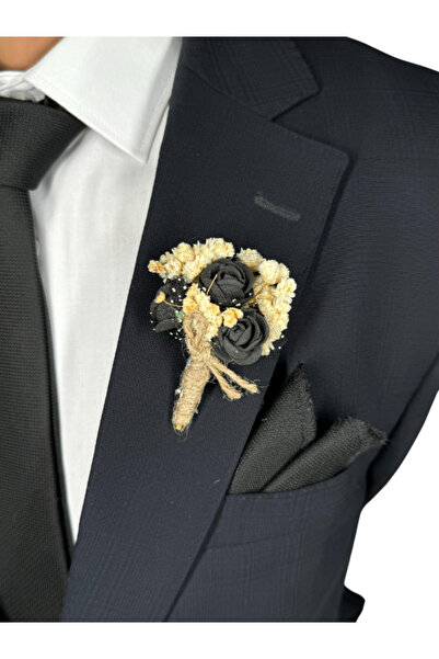 HARES Damat & Sağdıç Özel Yaka Çiçeği