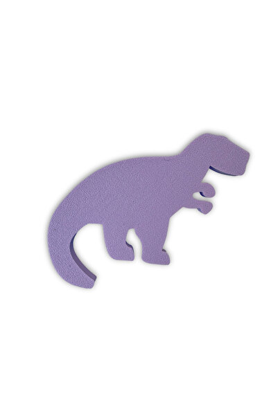 Pomerol Purple Dino 1 Cabinet Handle -Modern, Cute and Durable Furniture Handle for Children's Room, Kitchen and Bathroom