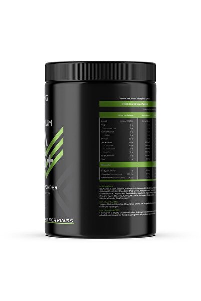 Nutriking Bcaa ™ Amino Asit 400gr Yeşil Elma Aromalı - 40 Servis