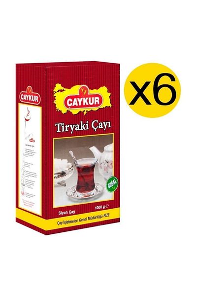 Çaykur Tiryaki Tea 1 Kg X 6 Pieces