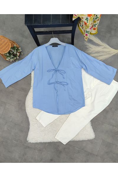 MODA VEDAT Προδεμένο κιμονό Terikoton