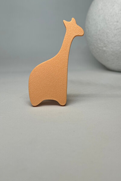 Pomerol Orange Giraffe Cabinet Handle - Modern and Cute Furniture Handle for Children's Room, Kitchen and Bathroom, Dh