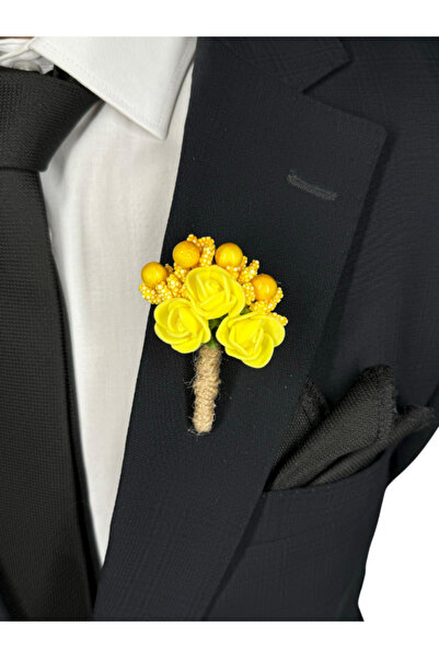 HARES Damat & Sağdıç Özel Yaka Çiçeği