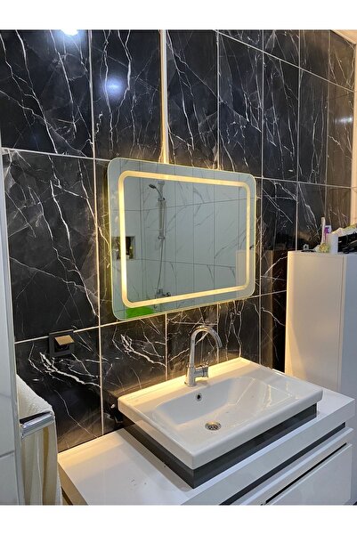 BLUE HOUSE 80*60 Led'li Kumlamali Lavabo Banyo Aynasi