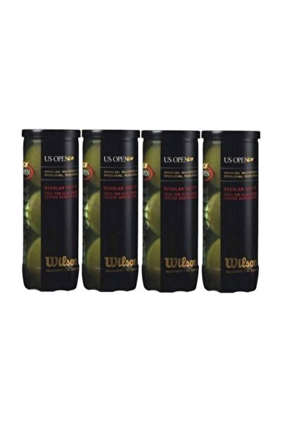 Wilson 4 Kutu Wilson Us Open tenis Topu Vakum Ambalajda