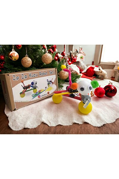 ROBOTLAYN Zıp Zıp Kuzu Robot Stem Eğitim Bilim Seti