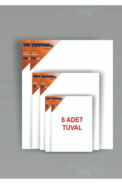 tuvval 50x70 2 35x50 2 25x35 2 6 ADET TUVAL