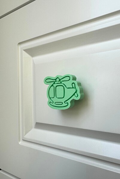 Pomerol Mâner de mobilier Green Helicopter - Adaugă o mișcare de viață în cam...