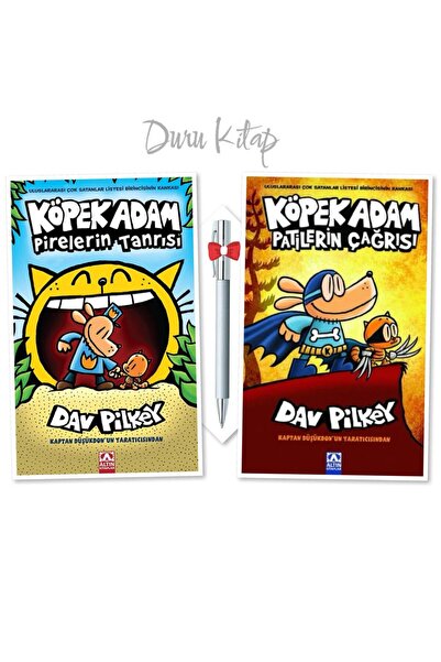 Altın Kitaplar Köpek Adam 5 Pirelerin Tanrısı - Köpek Adam 6 Patilerin Çağrıs...