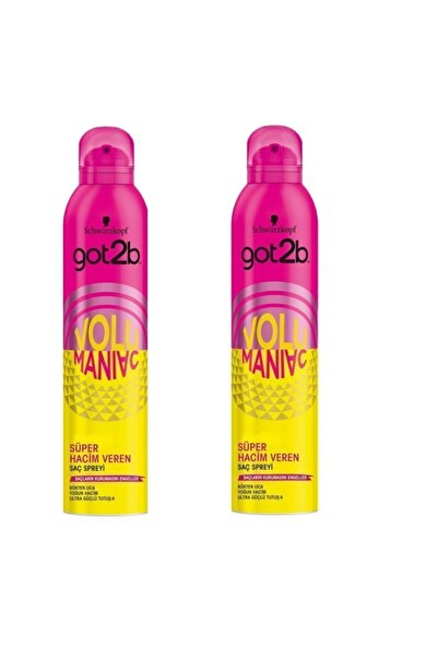 Got2B Volumanıac Sprey 300 Ml X2