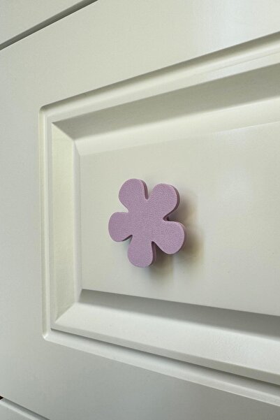 Pomerol Mâner pentru dulap Purple Clover - Mâner modern, elegant și durabil pentru mobilier pentru camera copiilor, bucătărie și baie, YD
