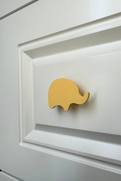 Pomerol Mâner de dulap cu elefant galben - mâner de mobilier modern, elegant ...