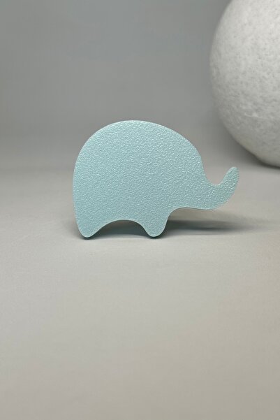 Pomerol Mâner albastru pentru dulap cu elefant - mâner modern, elegant și durabil pentru mobilier pentru camera copiilor, bucătărie și baie,