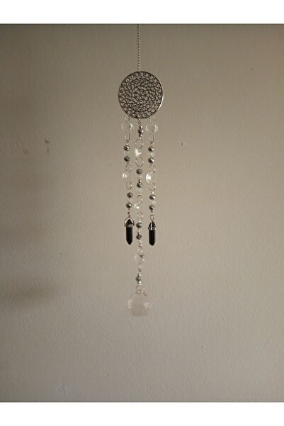 lalogludesıgn Oniks Doğal Taşlı Metal Aparatlı perde Pencere Önü -Balkon Bahç...