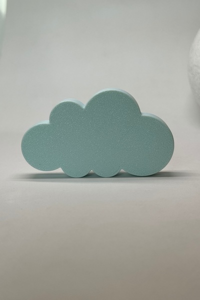 Pomerol Mâner pentru dulap Blue Cloud - Mâner de mobilier distractiv și durabil pentru camera copiilor, bucătărie și baie