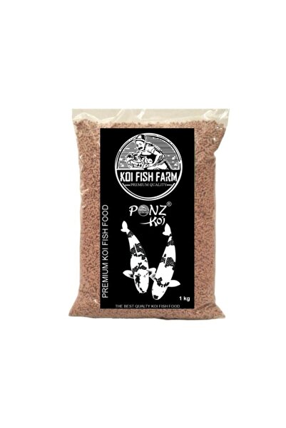 Ponz Pond Yem Sade Pond Stick Koi Ve Japon Balığı Yemi 1kilo