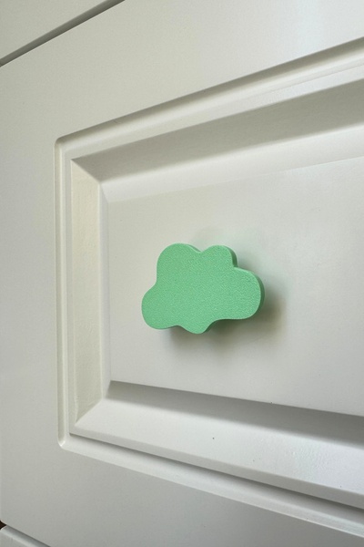 Pomerol Mâner pentru dulap Green Cloud - Mâner pentru mobilier modern, elegan...