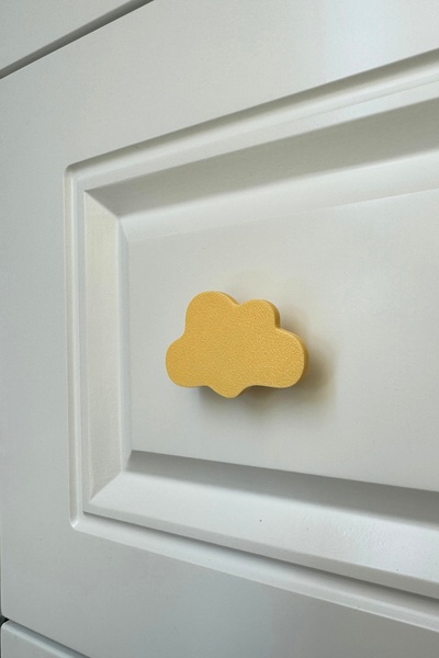 Pomerol Mâner pentru dulap Yellow Cloud - Mâner pentru mobilier modern, elega...