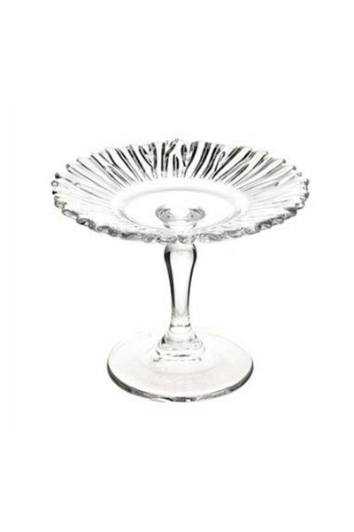 Paşabahçe Mini Patisserie Footed Serving Plate - 96455