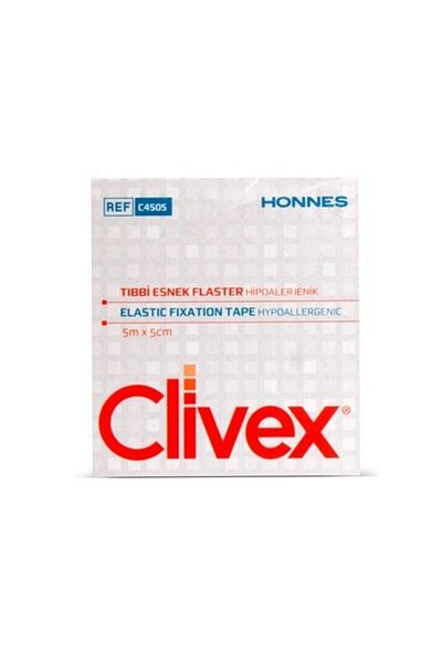CLİVEX مرن Hypo Alejik Flaster 5m X 5cm