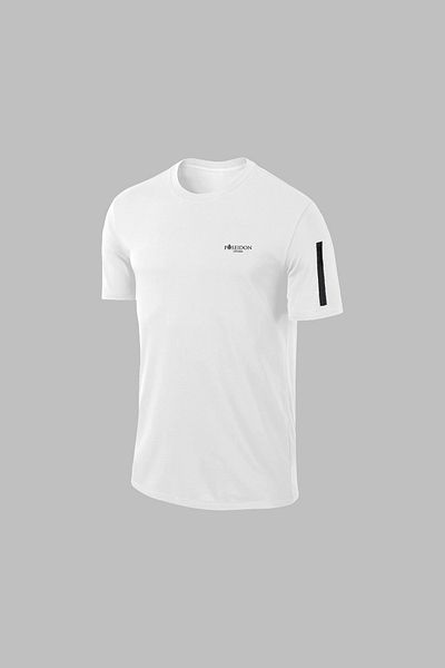 POSEIDON STORM White Supra Combed Cotton - Plain Plain Tracksuit Set 4XL-10XL