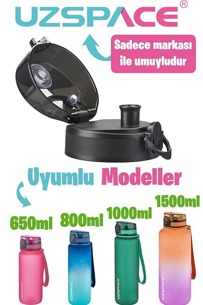 Uzspace Large Spare Cap 650-800-1000ml -compatible Spare Cap -Only Compatible With It - Single Re