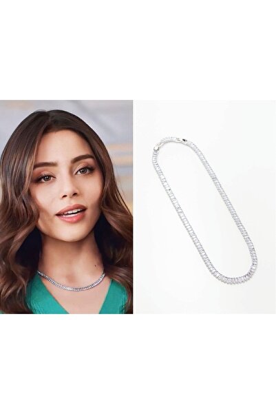 Genel Markalar Baget Taşlı Su Yolu Kadın Kolye | R-k1013