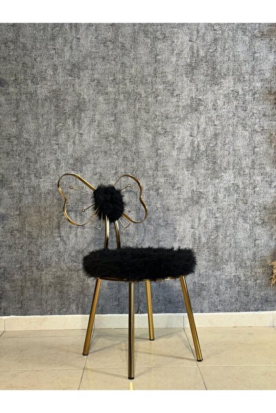 ZELENSA Kelebeksandalye Prenses Sandalye Makyaj Sandalyesi