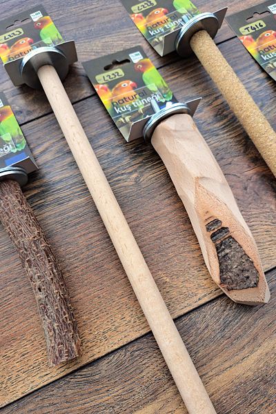 Vixpet Venty 5-Piece Paraket Parrot Perch Set - Sultan Kakariki Budgie Forpus Sevda Paradise M271