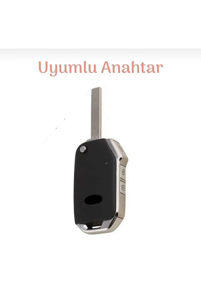 emii auto spare parts Kia Sportage R Stinger GT Sorento Ceed Cd Cerato Forte Key Case Switchblade Model Black/silver