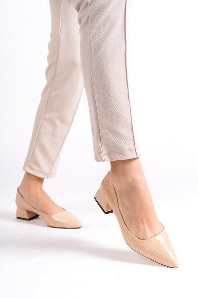 Preshley Pantofi cu toc de 4 cm din piele lacuată Timo Ten de damă