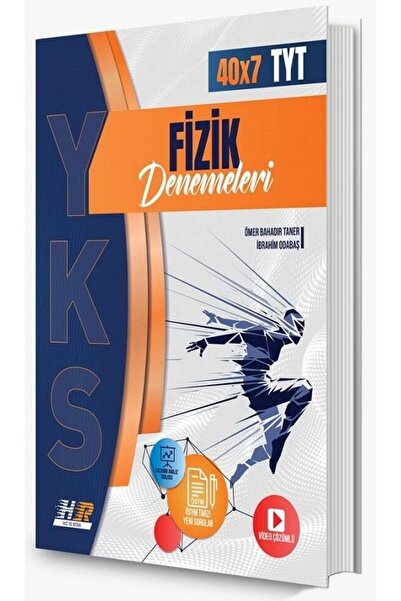 Irmak Yayınları Hız ve Renk YKS TYT Fizik 40x7 Deneme Hız ve Renk Yayınları