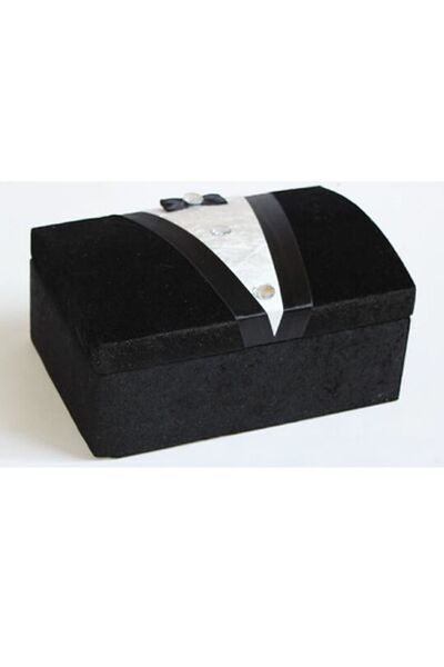 Nima Çeyiz Çeyiz Sandıkları Hediye Kutusu Veküçük Makyaj Sandığı Siyahqds